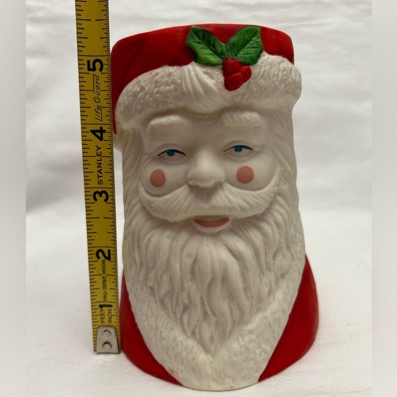 Kaadan Christmas Light Santa Head w/Insert Old New Stack Never Used - Picture 12 of 13